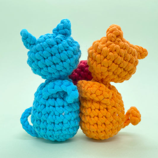 Cat Couple - Crochet Kit