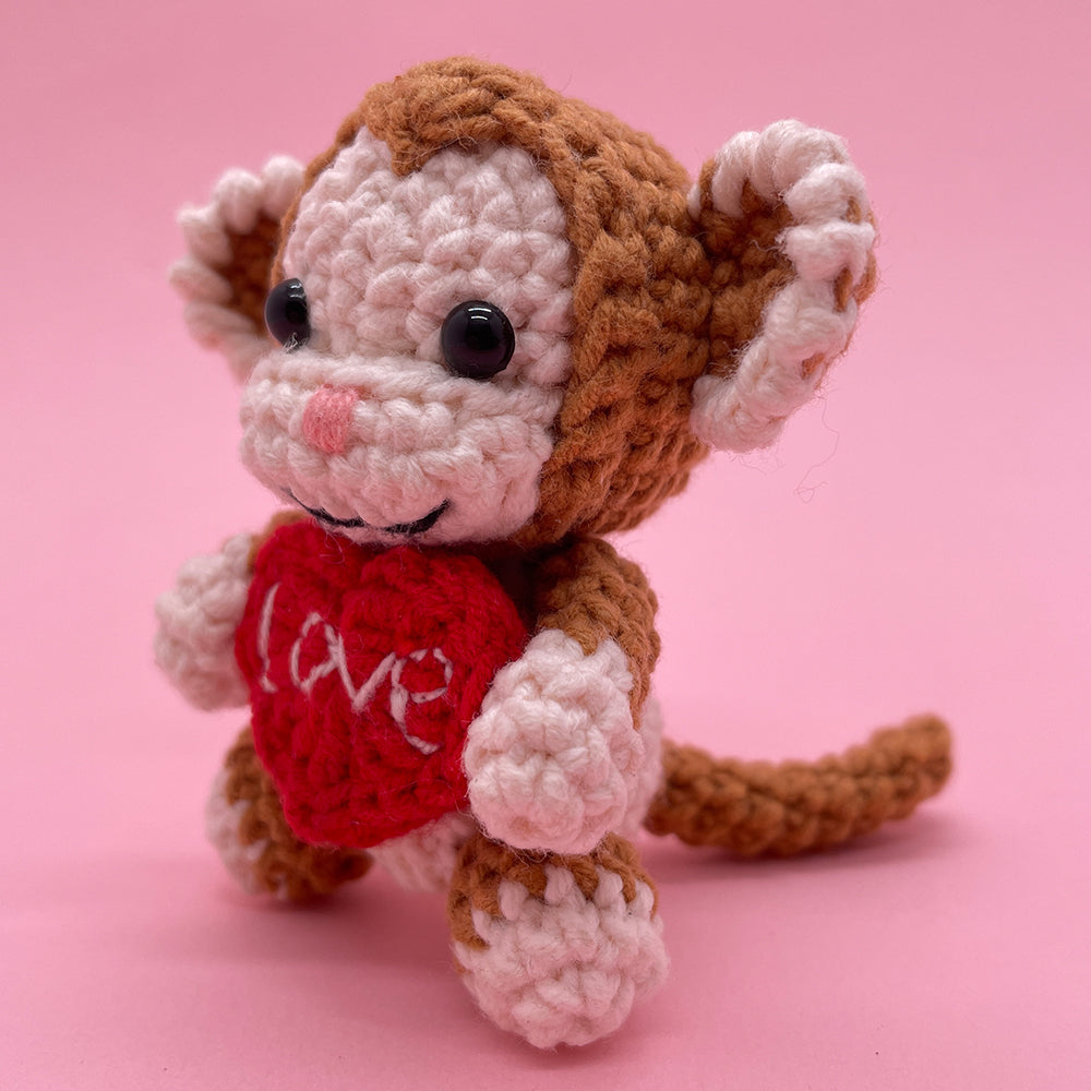 LOVE Monkey - Crochet Kit