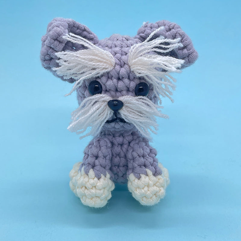 Schnauzer Couple - Crochet Kit