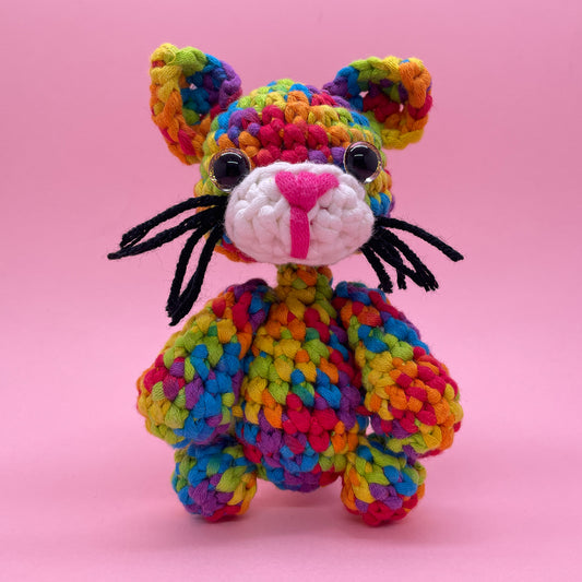 Colorful Cat - Crochet Kit