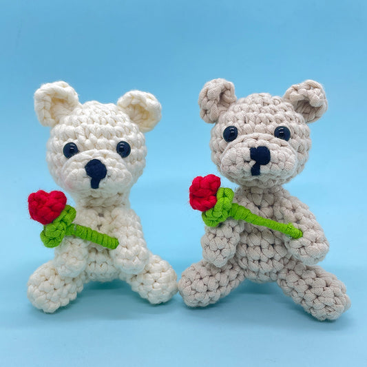 West Highland White Terrier Couple - Crochet Kit
