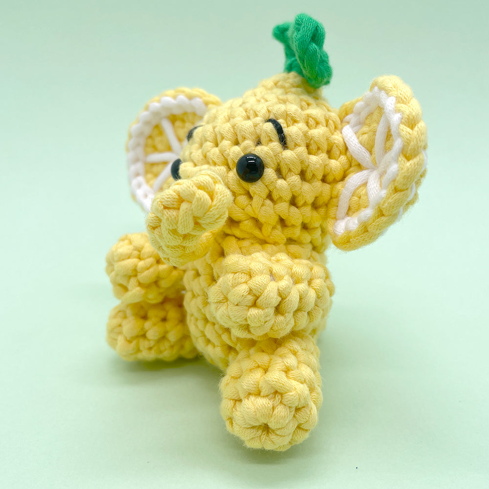 Elephant Couple- Crochet Kit