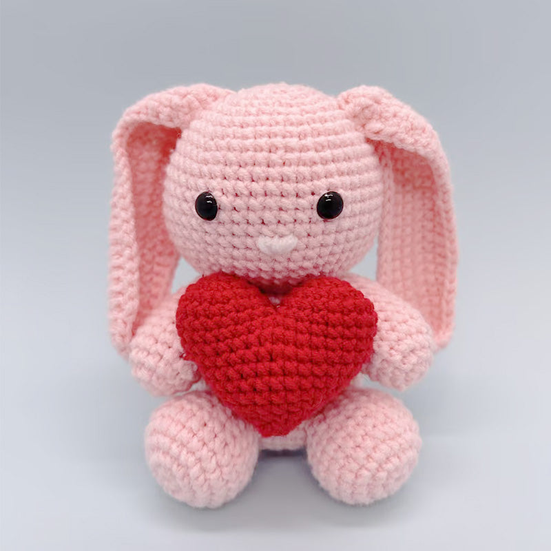 Bunny with a Heart - Crochet Kit