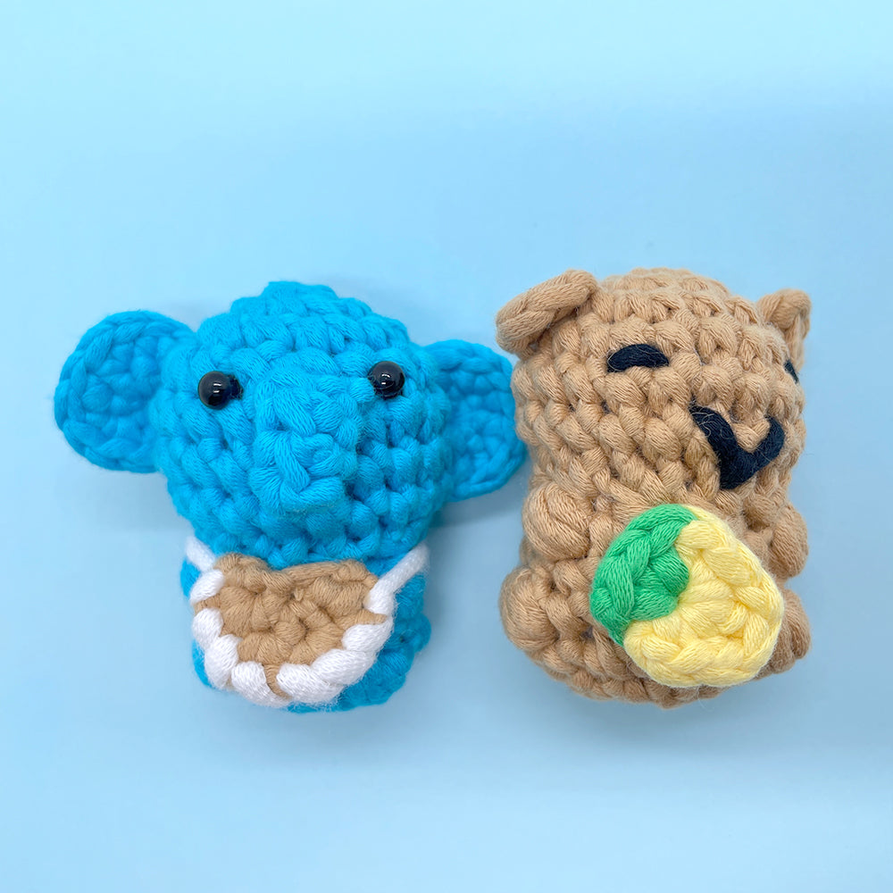 Lovely Animals- Crochet Kit