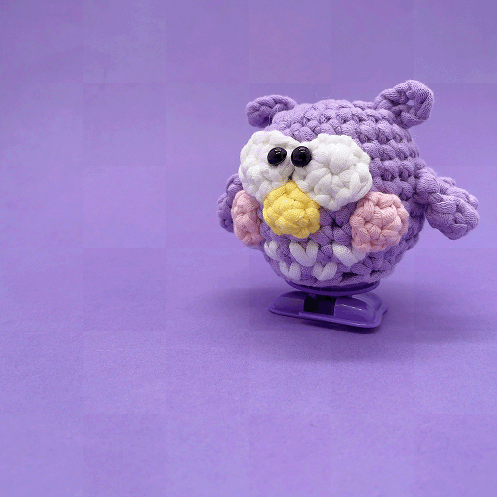 Can Walking Owl - Crochet Kit