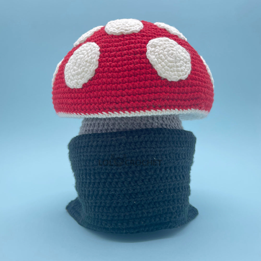 Large Vampire Mushroom - Crochet Kit