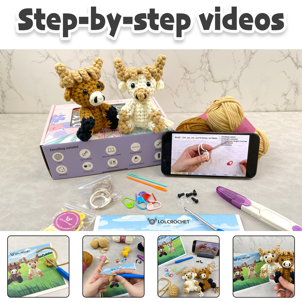 Sloth Couple - Crochet Kit