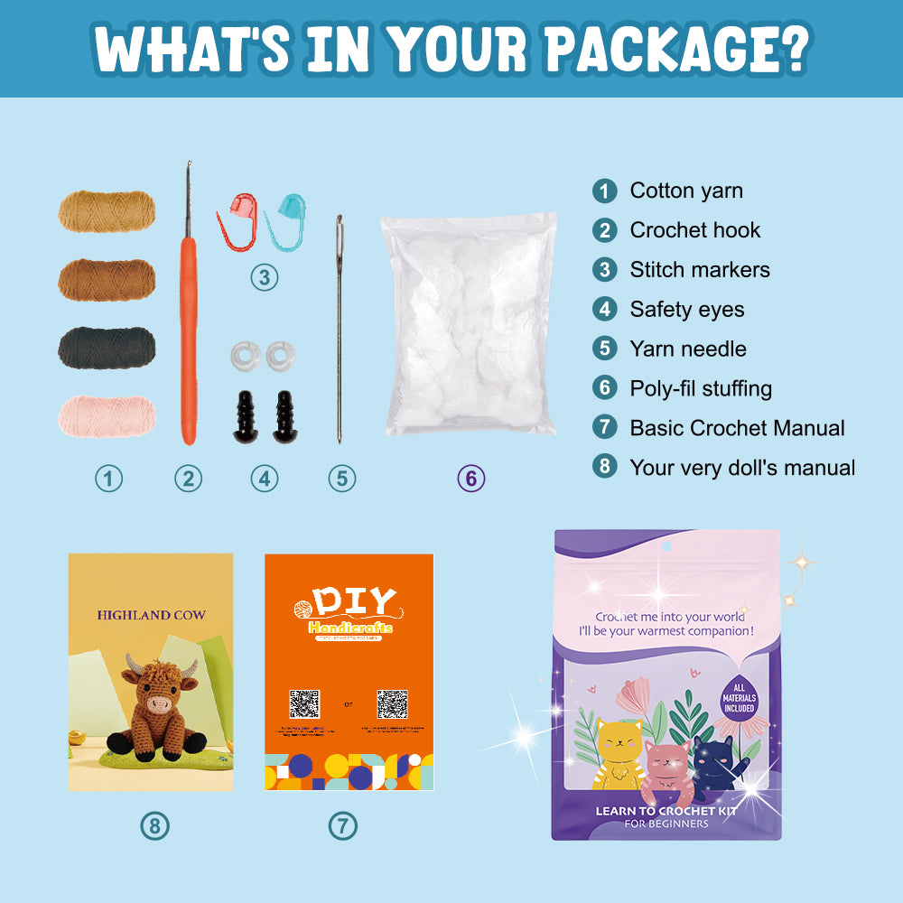Halloween Owl - Crochet Kit