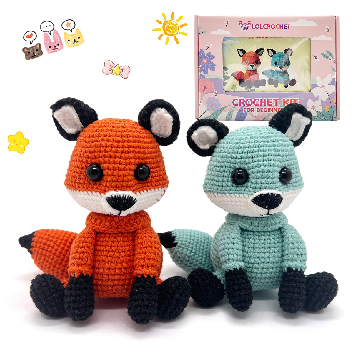 Clever Fox - Crochet Kit