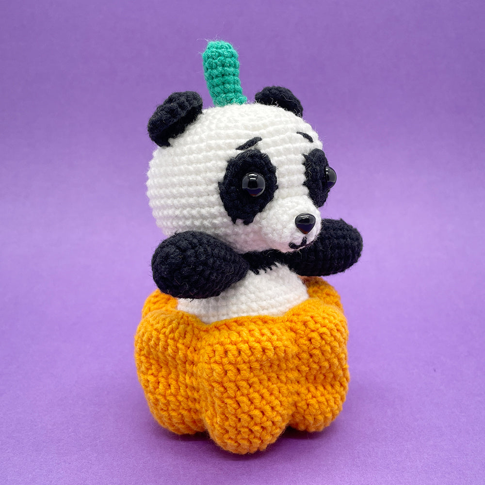 Pumpkin Panda - Crochet Kit