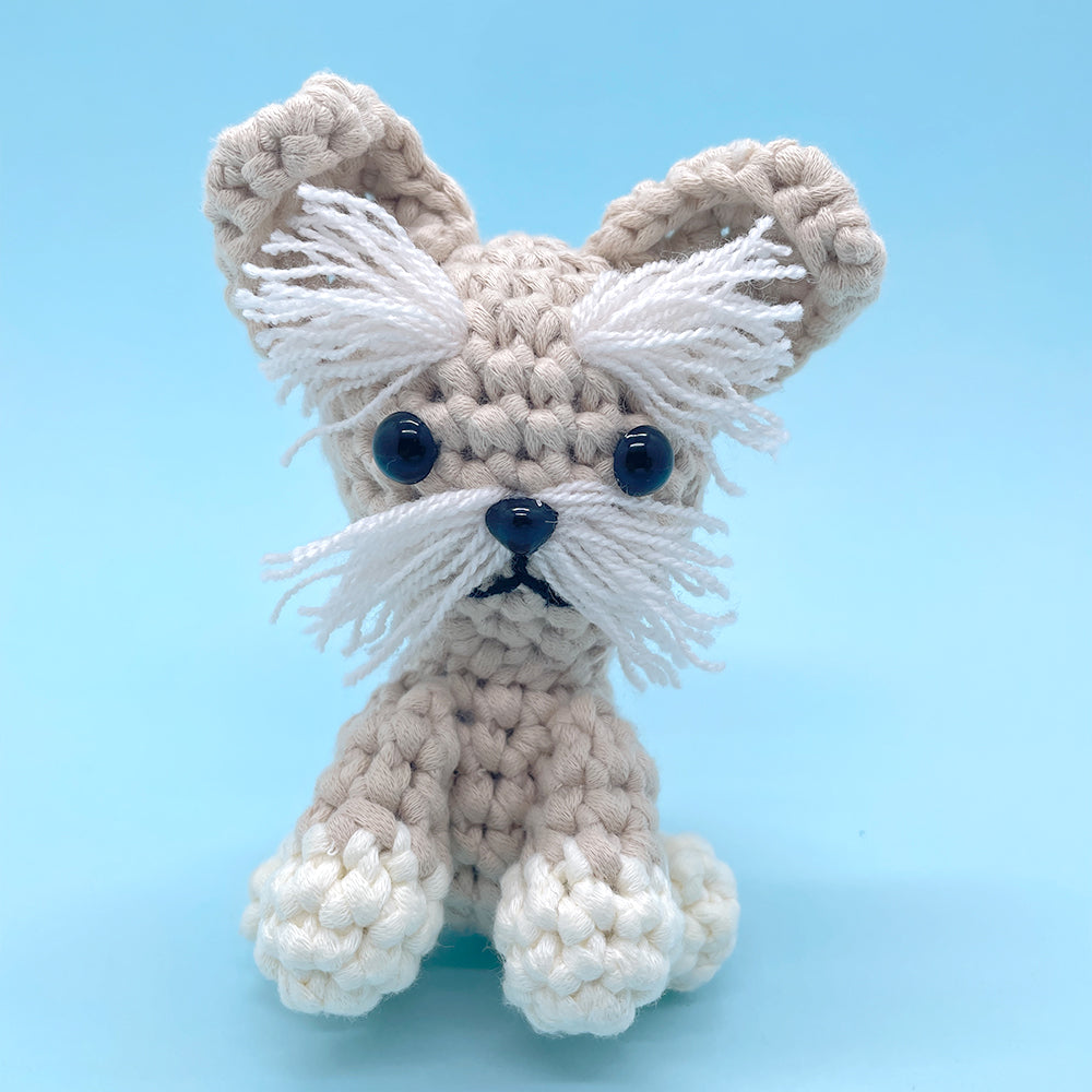 Schnauzer Couple - Crochet Kit