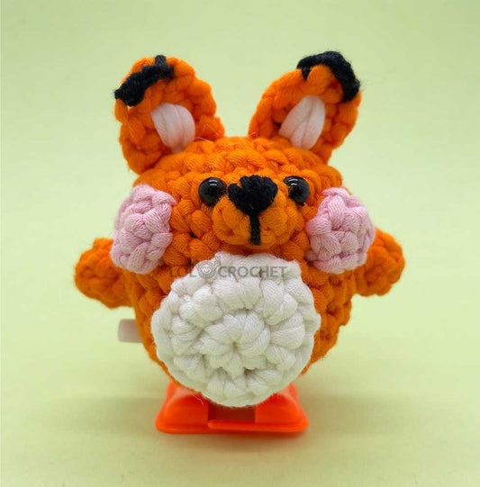 Can Walking Fox - Crochet Kit