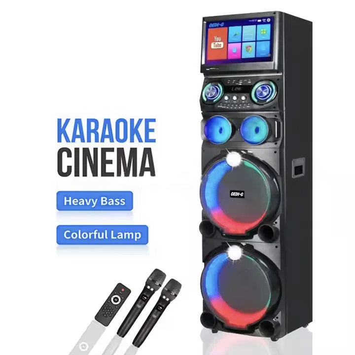 ⚡Last Day 50% OFF🎤 GD-1419 15.4” Video Speaker System