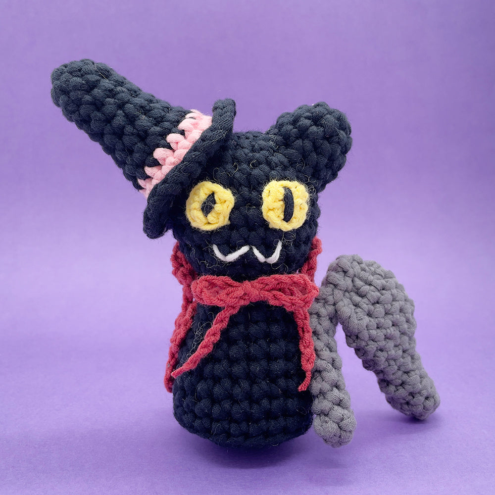 Halloween Black Cat - Crochet Kit