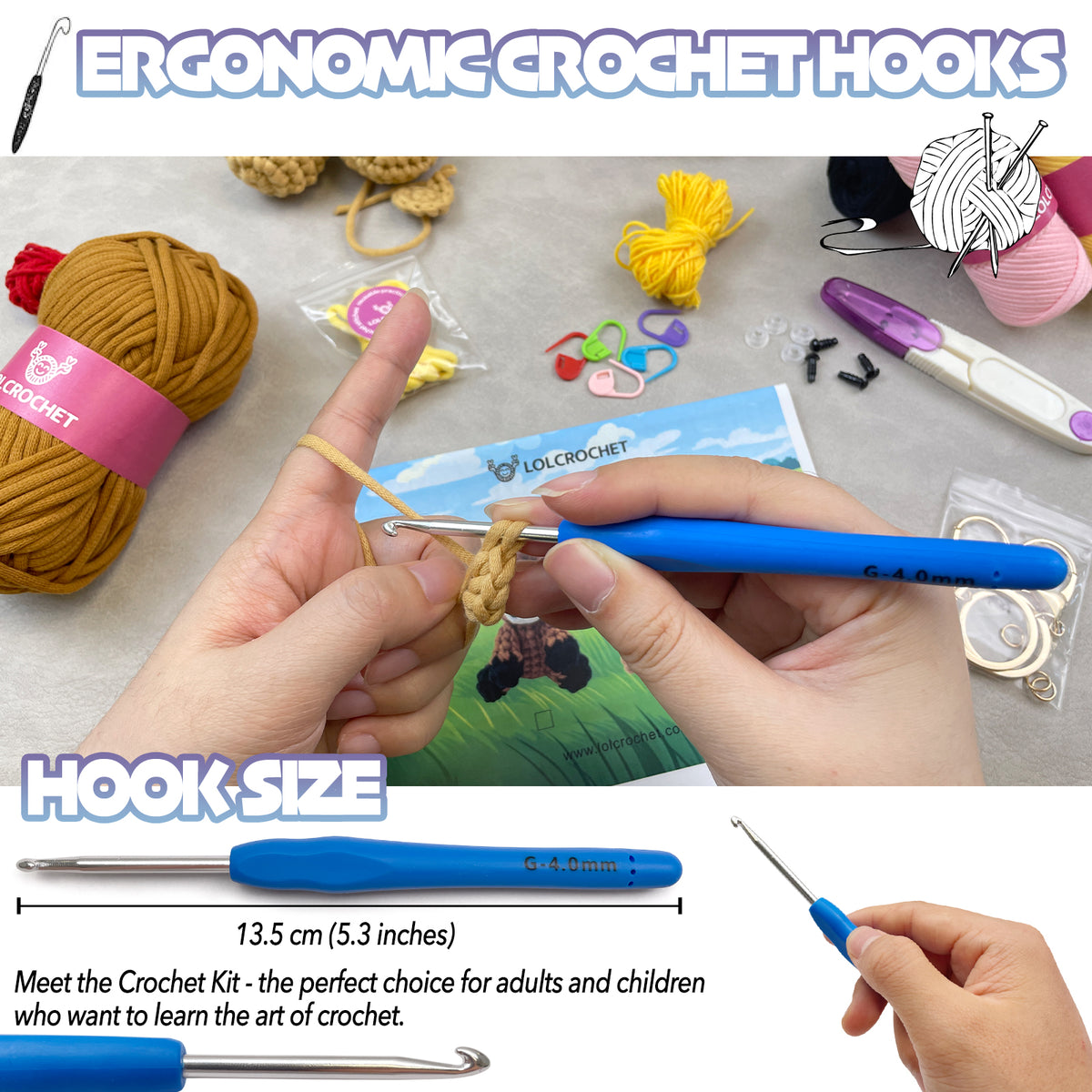 Sloth Couple - Crochet Kit