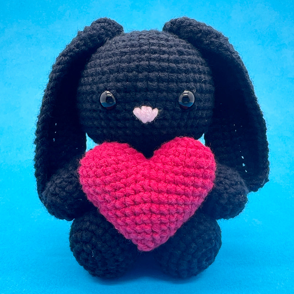 Bunny with a Heart - Crochet Kit