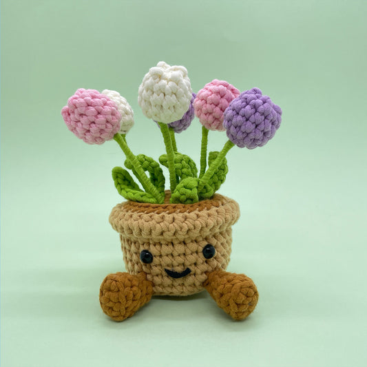 Potted Tulip - Crochet Kit