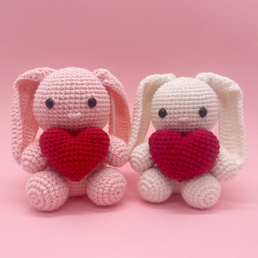 Bunny with a Heart - Crochet Kit